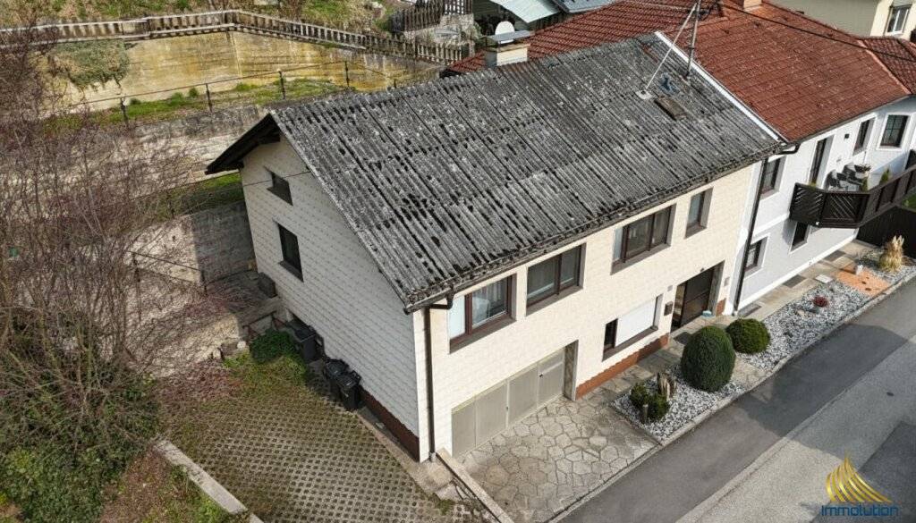 Sanierungsbedürftige Wohneinheit mit Garten, Garage & viel Potenzial, Sankt Georgen an der Gusen