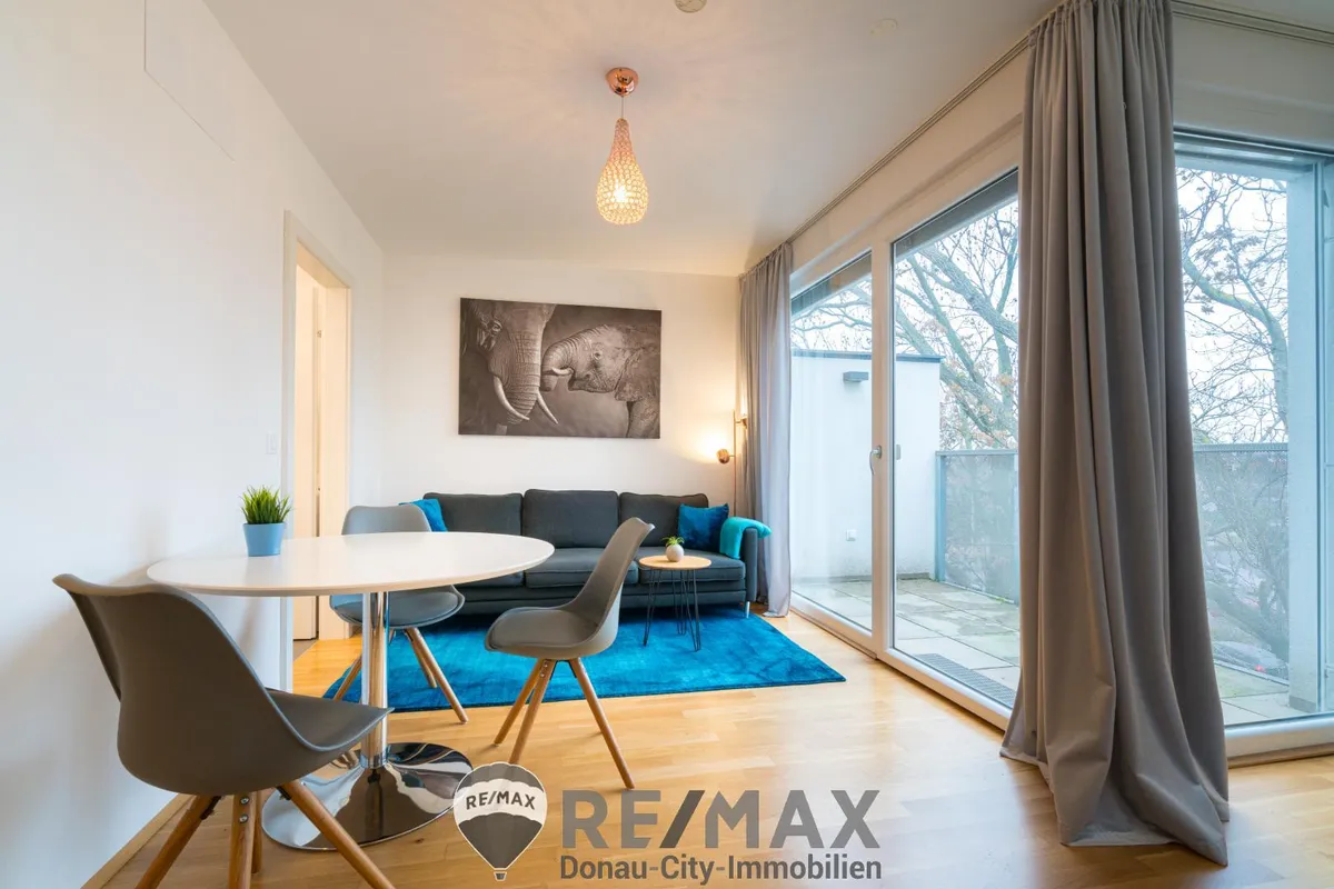 "U1-UNO CITY-Donau Zentrum- 2-Zimmer mit Terrasse!" - Ansicht 3