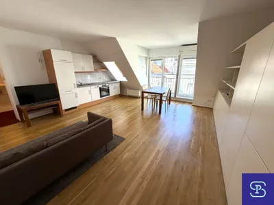 Provisionsfrei: Klimatisierte 56,5m² DG-Wohnung + 40m² Terrasse in Toplage - 1080 Wien – Bild 2