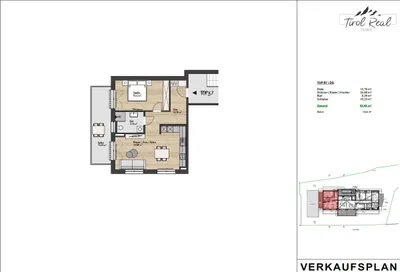 2-Zimmer-Wohnung kaufen in Kitzbühel – 55,95 m², € 441.000 – Bild 23 von 24
