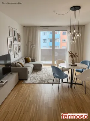 Helle 3-Zimmer-Wohnung mit Loggia, Fußbodenheizung & Einbauküche im 20. Bezirk Wien! – Bild 3