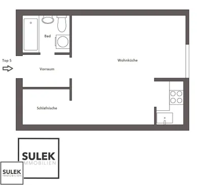 1-Zimmer-Wohnung mieten in Wien – 33 m², € 581 – Bild 19 von 19