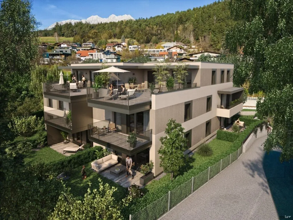 Sonnige 4-Zimmer-Gartenwohnung in Natters - NEUBAU - Ansicht 2