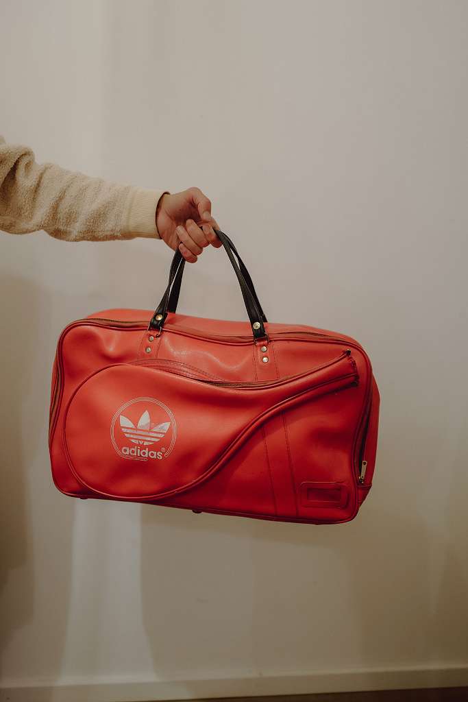 Adidas tasche leder on sale