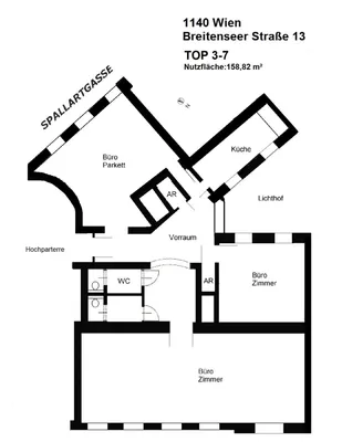 3-Zimmer-Gewerbeimmobilie kaufen in Wien – 159 m², € 449.000 – Bild 13 von 14