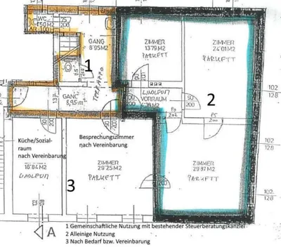 3-Zimmer-Gewerbeimmobilie mieten in Graz – 93 m², € 991 – Bild 11 von 11