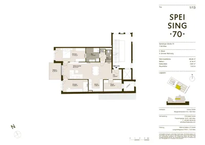 3-Zimmer-Wohnung kaufen in Wien – 97,25 m², € 780.000 – Bild 16 von 17