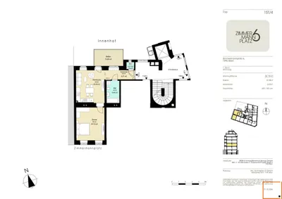 2-Zimmer-Wohnung kaufen in Wien – 55,1 m², € 440.000 – Bild 5 von 6