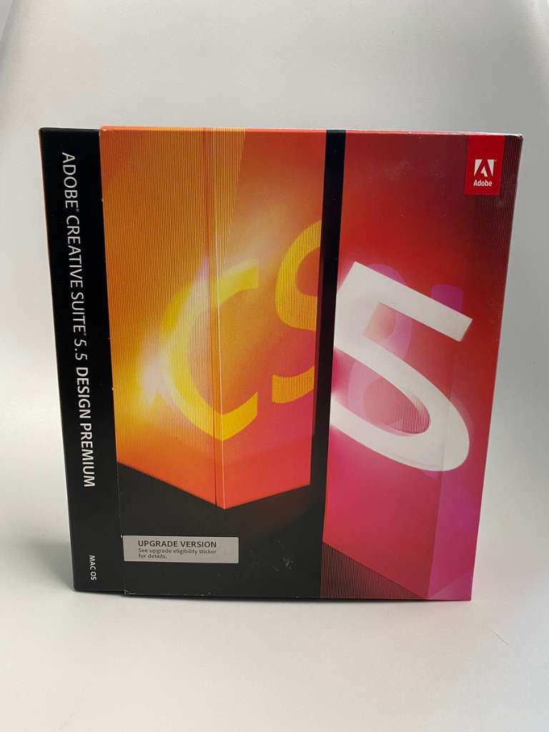 Adobe CS 5.5 Design Premium - store Mac OS