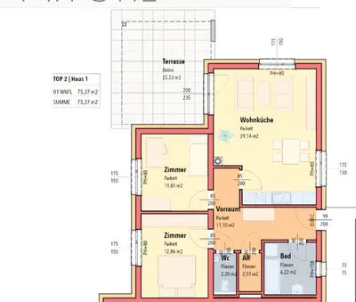 3-Zimmer-Wohnung kaufen in Leibnitz – 75 m², € 315.000 – Bild 15 von 17