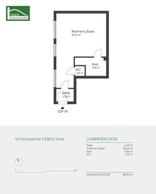 Gewerbeimmobilie kaufen in Graz – 117 m², € 329.000 – Bild 32 von 34