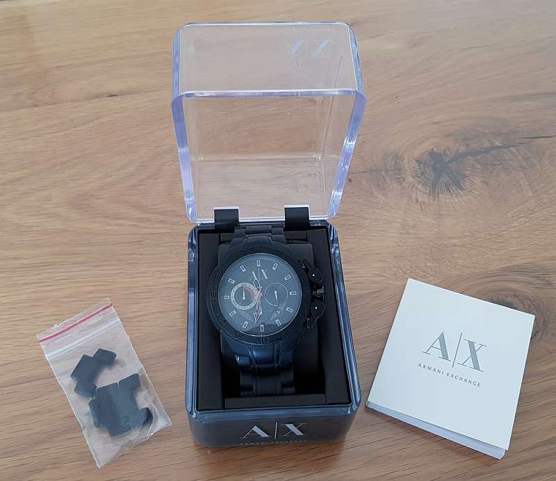 Armani outlet Exchange wristwatch