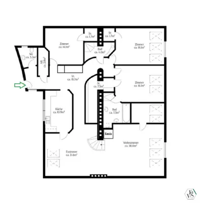 7-Zimmer-Wohnung kaufen in Wien – 231 m², € 1.385.000 – Bild 28 von 29
