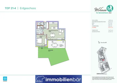 2-Zimmer-Wohnung mieten in Grieskirchen – 59,81 m², € 975 – Bild 12 von 12