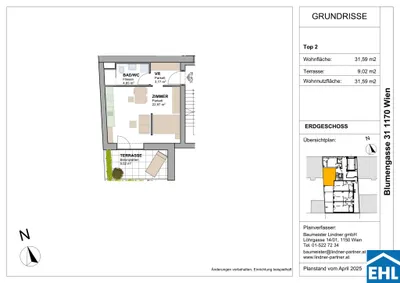 1-Zimmer-Wohnung kaufen in Wien – 31,59 m², € 271.436 – Bild 7 von 7