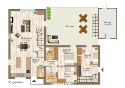 7-Zimmer-Haus kaufen in Tulln – 194,62 m², € 799.000 – Bild 12 von 15