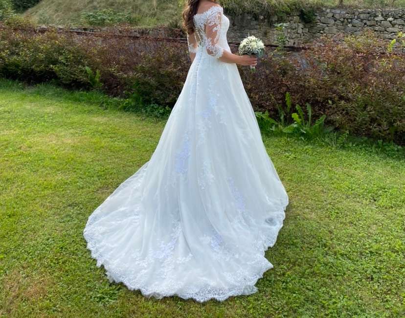 Pronovias Kimba Brautkleid ivory Gr. 36