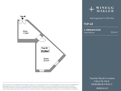 1-Zimmer-Wohnung kaufen in Wien – 33,77 m², € 135.000 – Bild 18 von 18