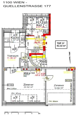 2-Zimmer-Wohnung kaufen in Wien – 62 m², € 216.000 – Bild 16 von 17