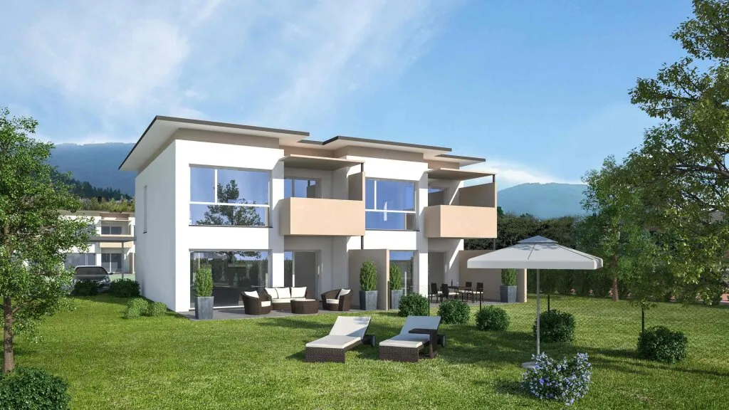 NEUBAU ZU TOP-PREIS IN KLAGENFURT! 114 m² REIHENHAUS MIT 4 ZIMMERN - TERRASSE - BALKON - KLEINGARTEN! KRIEGLWEG TOP 5! - Widok 2