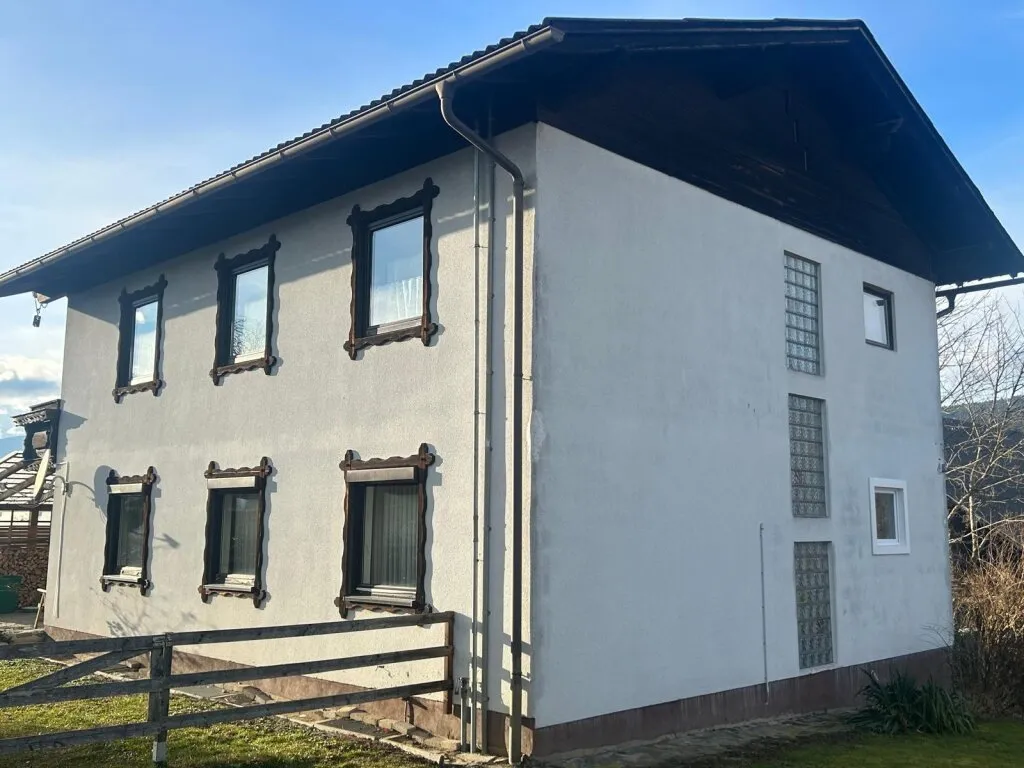2800 m² Grundstück + sanierungsbedürftiges 2 Familienhaus nähe des Maltschacher See´s : 5 Zimmer, Garten, Balkon , +120m² Nebengebäude für 349.000 EUR! - Ansicht 3