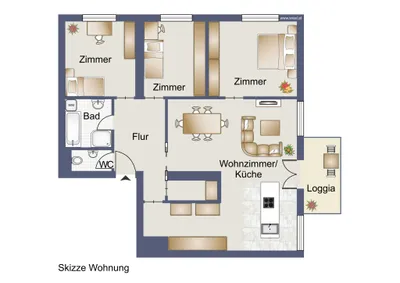 4-Zimmer-Wohnung kaufen in Bregenz – 92,57 m², € 298.000 – Bild 21 von 25