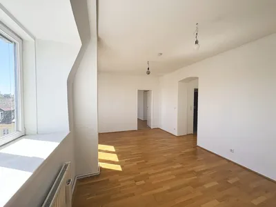 Schöne 2,5-Zimmer-Altbauwohnung nähe Altes AKH - genießen Sie diesen Ausblick – Bild 3