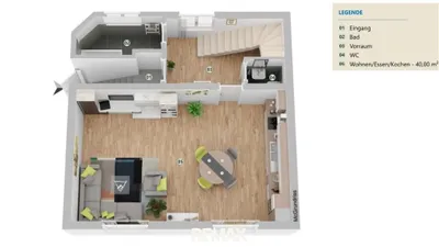 3-Zimmer-Haus kaufen in Tulln – 100 m², € 320.000 – Bild 16 von 19