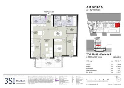 4-Zimmer-Wohnung kaufen in Wien – 100,45 m², € 679.400 – Bild 7 von 7