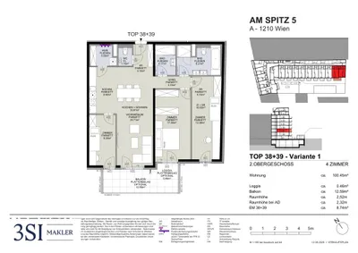 4-Zimmer-Wohnung kaufen in Wien – 100,45 m², € 679.400 – Bild 6 von 7