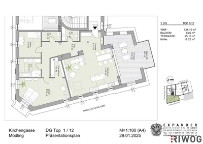 3-Zimmer-Wohnung kaufen in Mödling – 124,15 m², € 1.249.000 – Bild 25 von 26