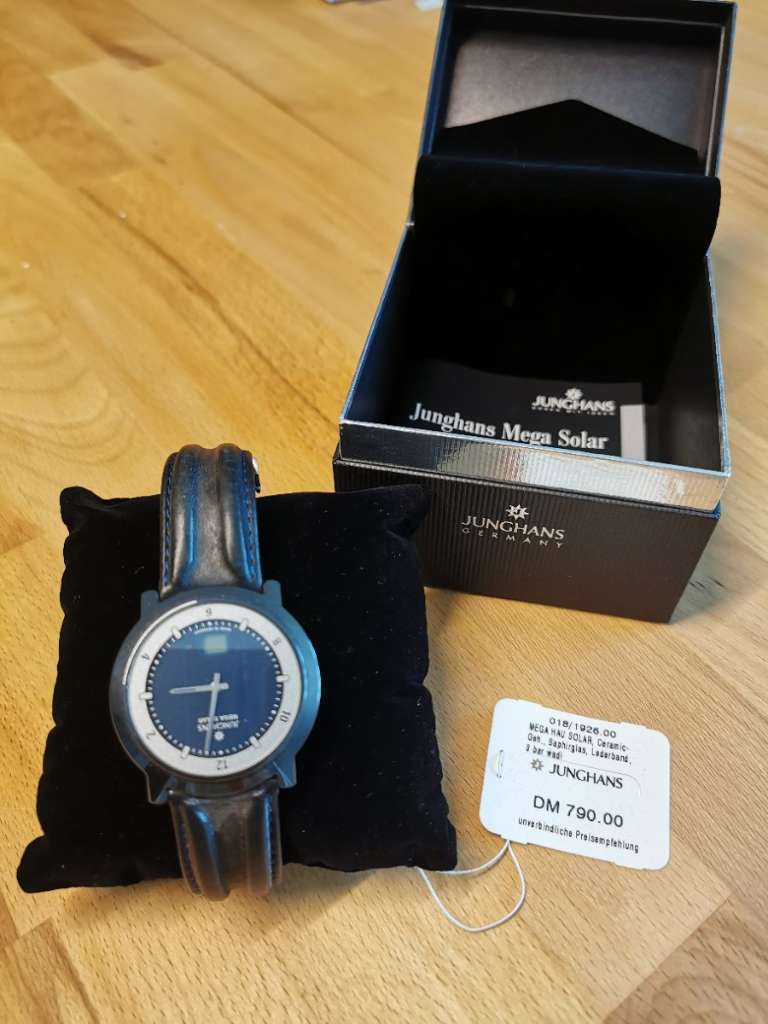 Junghans Mega Solar 599 2331 V sendorf willhaben