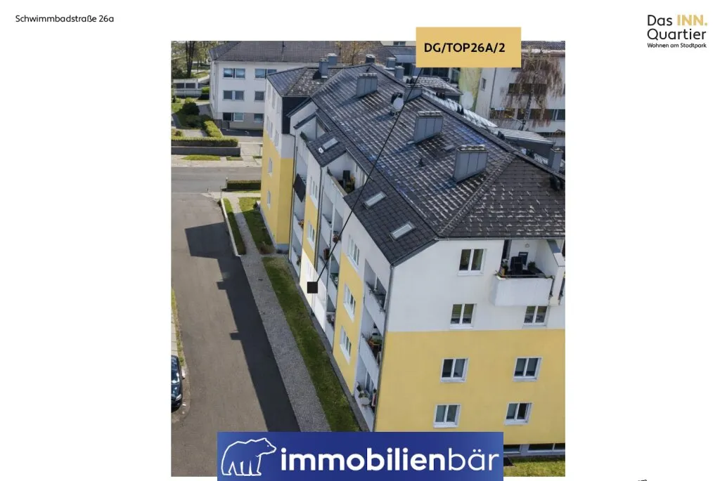 Praktische 2,5 Zimmer mit Küche und Loggia - nähe Stadtpark - Widok 3