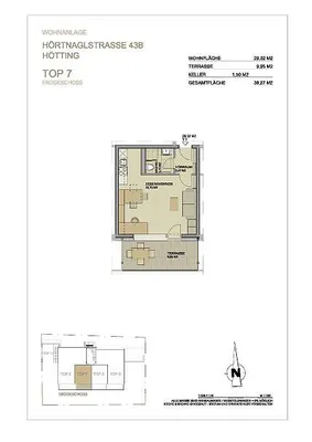 1-Zimmer-Wohnung mieten in Innsbruck – 29 m², € 1.000 – Bild 2 von 20