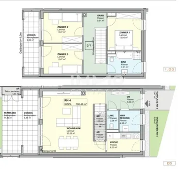 Haus mieten in Hollabrunn – 106,46 m², € 1.462 – Bild 6 von 6
