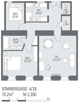 3-Zimmer-Wohnung kaufen in Wien – 75 m², € 549.000 – Bild 18 von 18