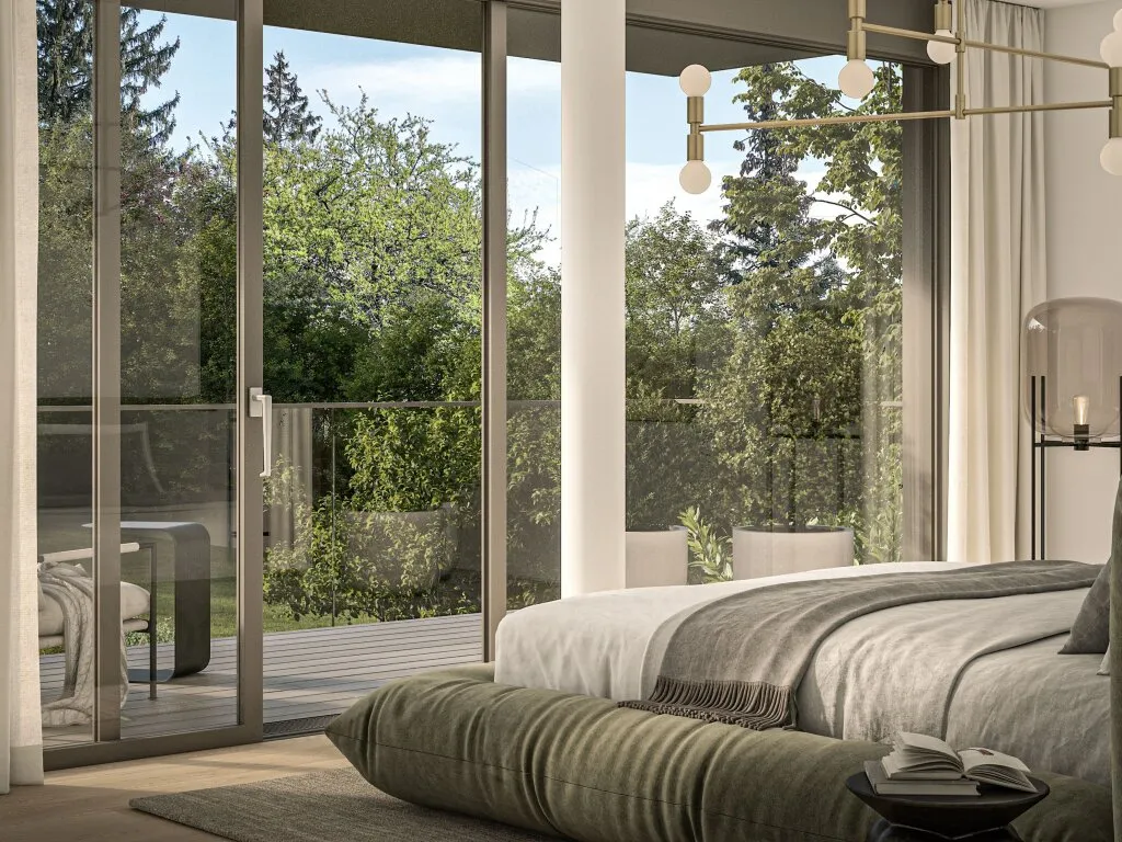 Gartenresidenz mit Pool, Saunahaus & 455 m² Privatgarten - Ansicht 2