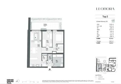 3-Zimmer-Wohnung kaufen in Wien – 73,14 m², € 499.000 – Bild 7 von 11