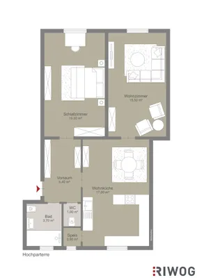 3-Zimmer-Wohnung kaufen in Wien – 57,94 m², € 319.000 – Bild 16 von 16