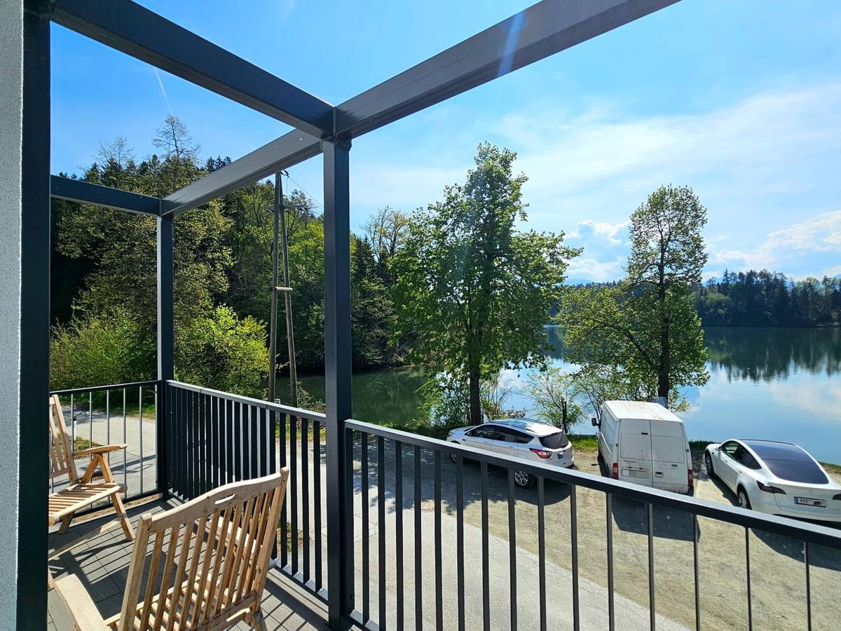 4,5 Zimmer Neubauwohnung mit Stauseeblick + BALKON, Doppelgarage, Lager - Ansicht 3