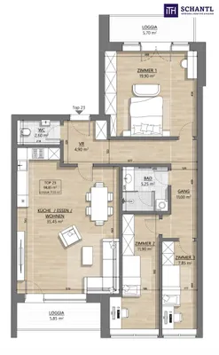 4-Zimmer-Wohnung kaufen in Wien – 98,4 m², € 739.000 – Bild 18 von 18