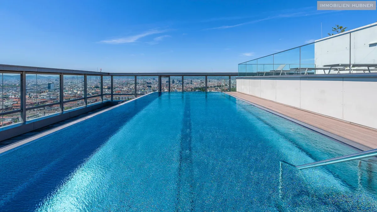 Stolz auf mein Wien/ Proud of Vienna/ TRIIIPLE TOWER mit Rooftop Pool! - Ansicht 2
