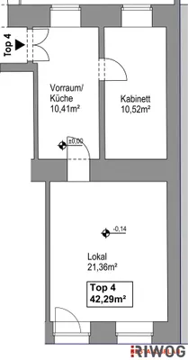 2-Zimmer-Gewerbeimmobilie kaufen in Wien – 42 m², € 169.000 – Bild 31 von 31