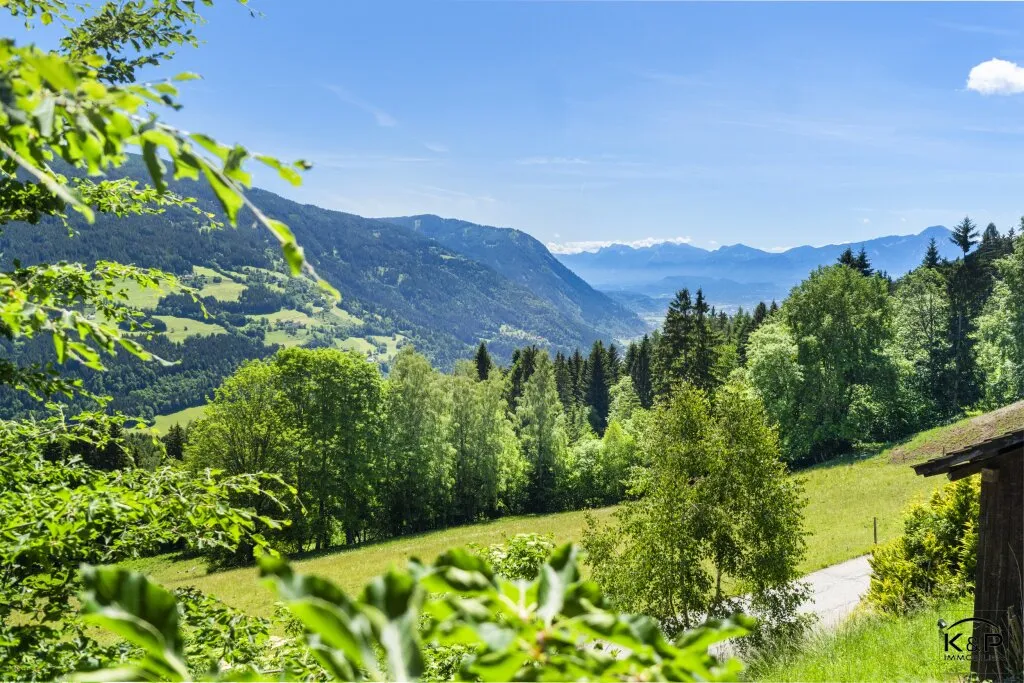 Exklusives Apartmenthaus mit fünf Suiten und über 5 ha Naturfläche, Villach Land