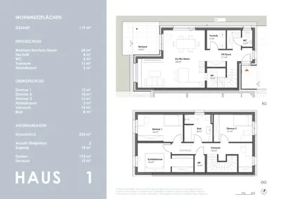 4-Zimmer-Haus kaufen in Krems Land – 119 m², € 439.000 – Bild 4 von 8