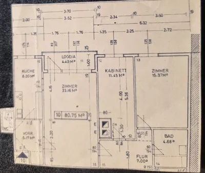 Wohnung mieten in Wien – 81 m², € 1.500