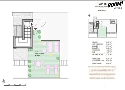 3-Zimmer-Wohnung kaufen in Wien – 71,53 m², € 649.000 – Bild 17 von 17