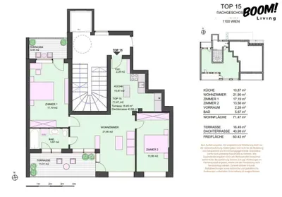 3-Zimmer-Wohnung kaufen in Wien – 71,53 m², € 649.000 – Bild 16 von 17