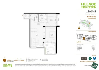 3-Zimmer-Wohnung kaufen in Wien – 71,76 m², € 522.000 – Bild 8 von 8