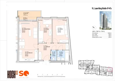 3-Zimmer-Wohnung kaufen in Wien – 64,59 m², € 331.000 – Bild 19 von 19